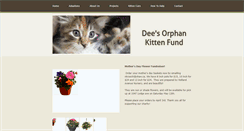 Desktop Screenshot of deesorphans.com